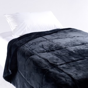 ULTRA PLUSH MICROFIBRE QUILTED BLANKET SINGLE/DOUBLE