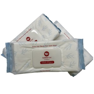 Confident Care Adult Wipes - X6900V - Carton of 12 packs.