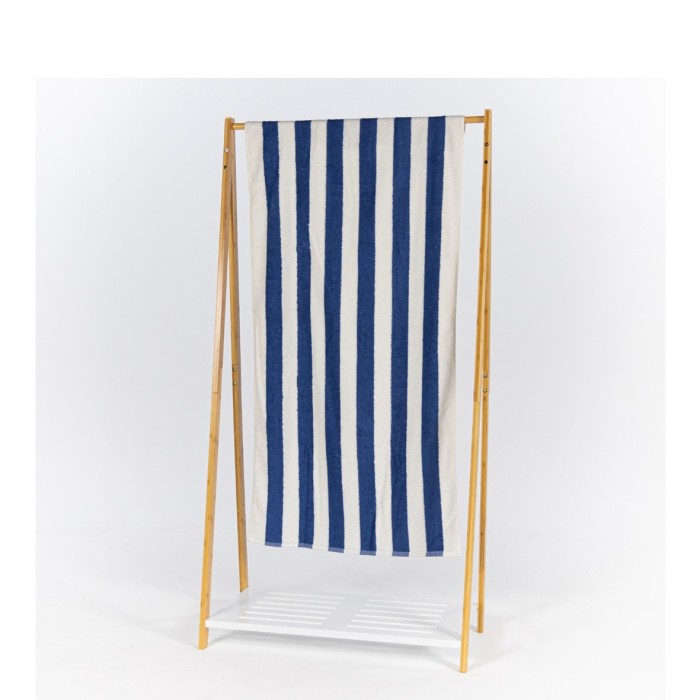 Towel - Pool Towel - 70x150cm Blue Stripe